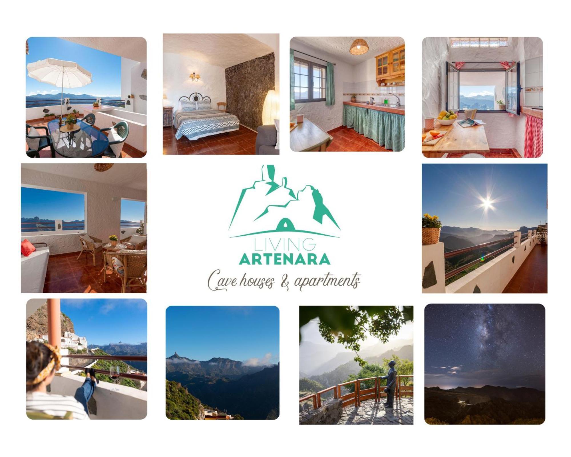Living Artenara - Cave House & Silence Adults Only Buitenkant foto