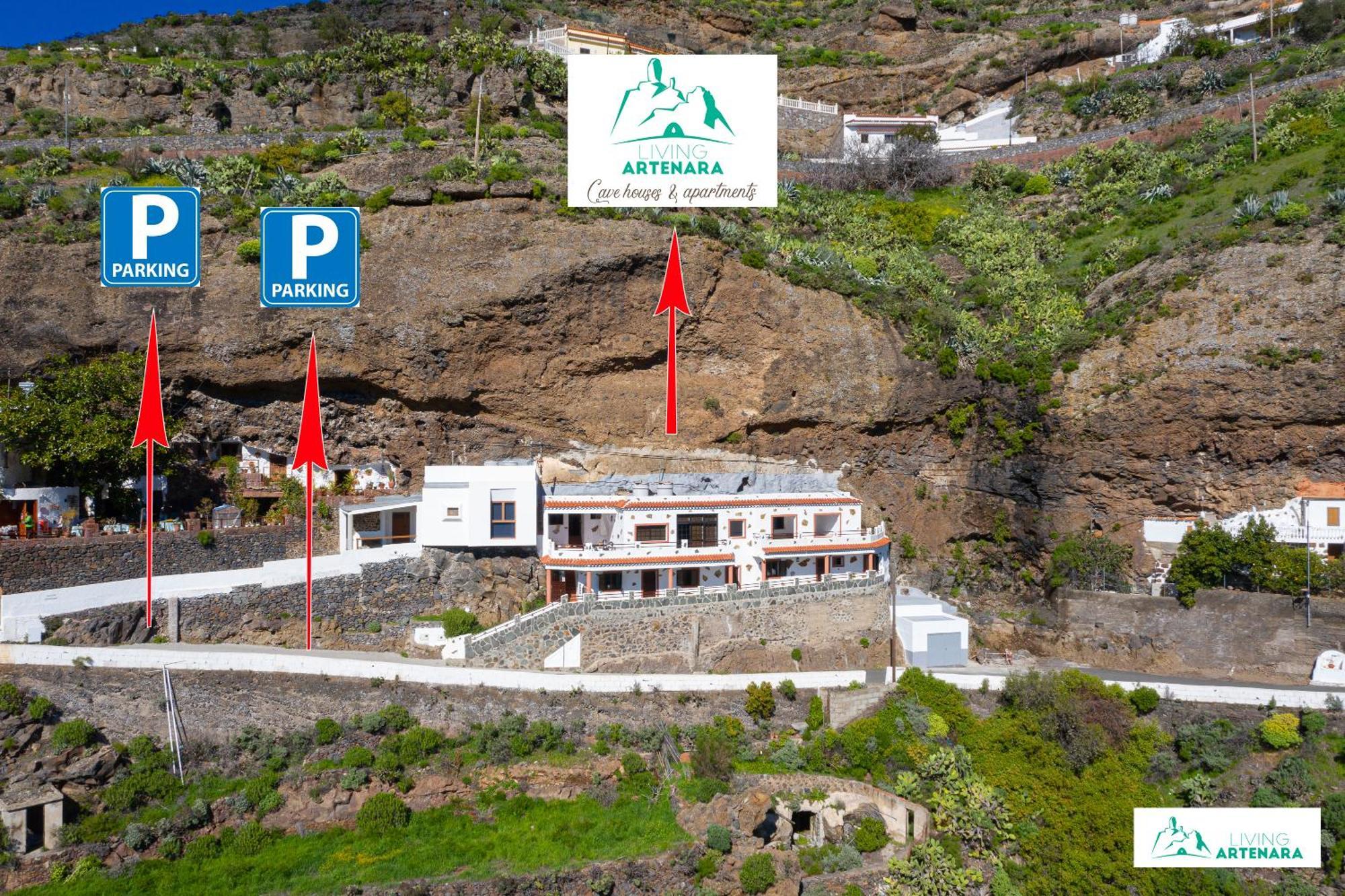 Living Artenara - Cave House & Silence Adults Only Buitenkant foto